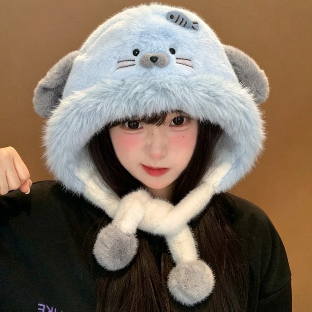 Polyester Seal Trapper Hat 56c - Trapper Hat Ear Flap 评论和价格