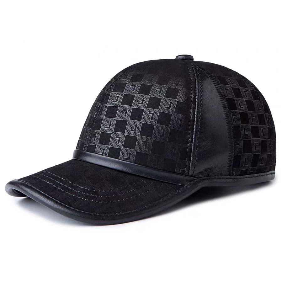 Hat For Man Genuine Suede Leat - Baseball Cap Structured 评论和价格