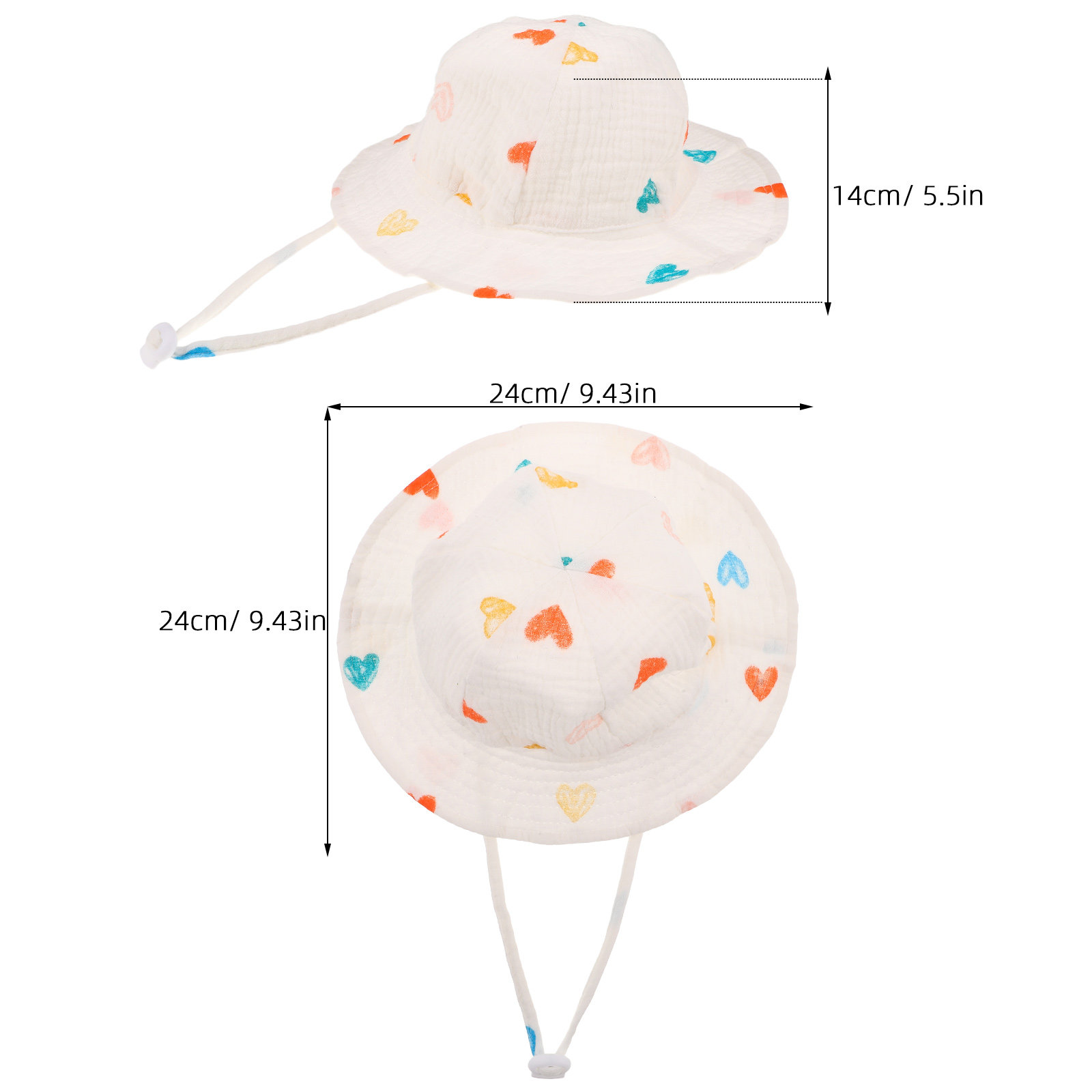 Baby Sun Hat Soft Cotton Breat - Bucket Hat Cotton 评论和价格