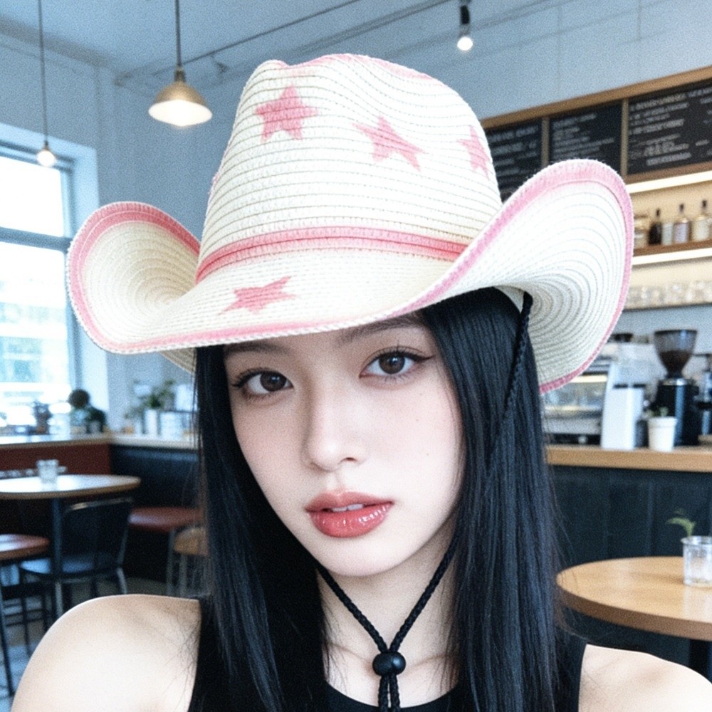 Fashion Breathable Westren Cow - Cowboy Hat Straw 评论和价格