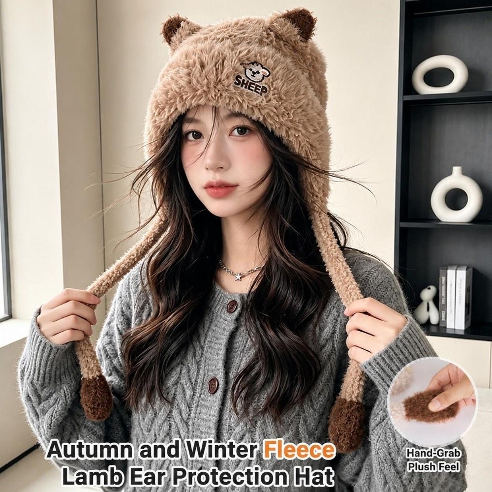 Winter Beanie Warm Ear Flap Ha - Trapper Hat Ear Flap 评论和价格