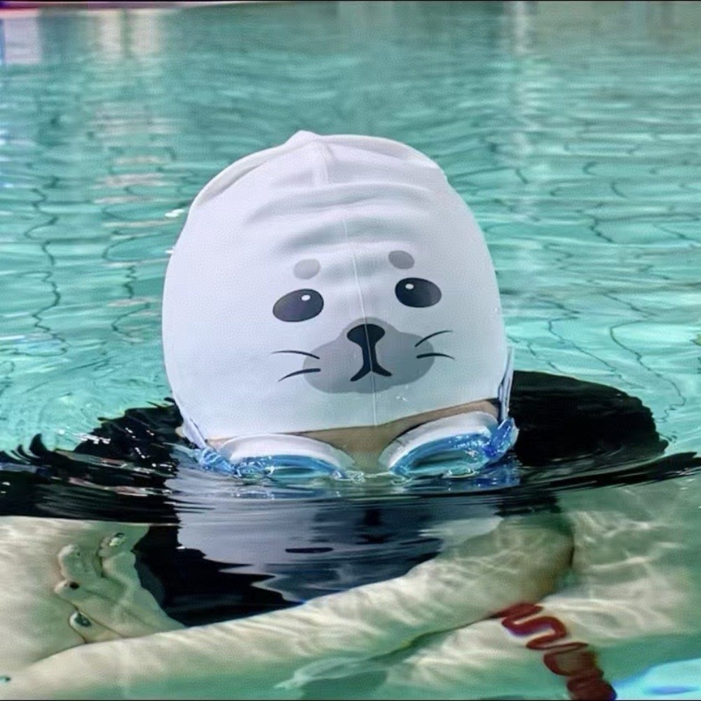 Cute Waterproof Silicone Swim  - Swim Hat Silicone 评论和价格