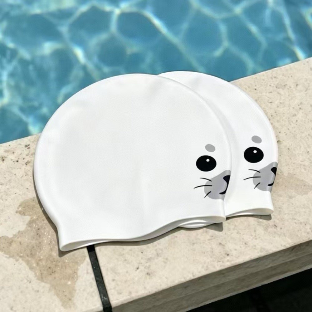 Cute Waterproof Silicone Swim  - Swim Hat Silicone 评论和价格