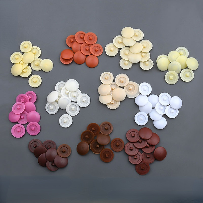 100/500/1000pcs Plastic Screw  - Snapback Hat Flat 评论和价格