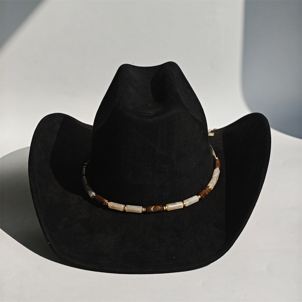 New Big Brim Cowgirl Cowboy Ve - Cowboy Hat Straw 评论和价格