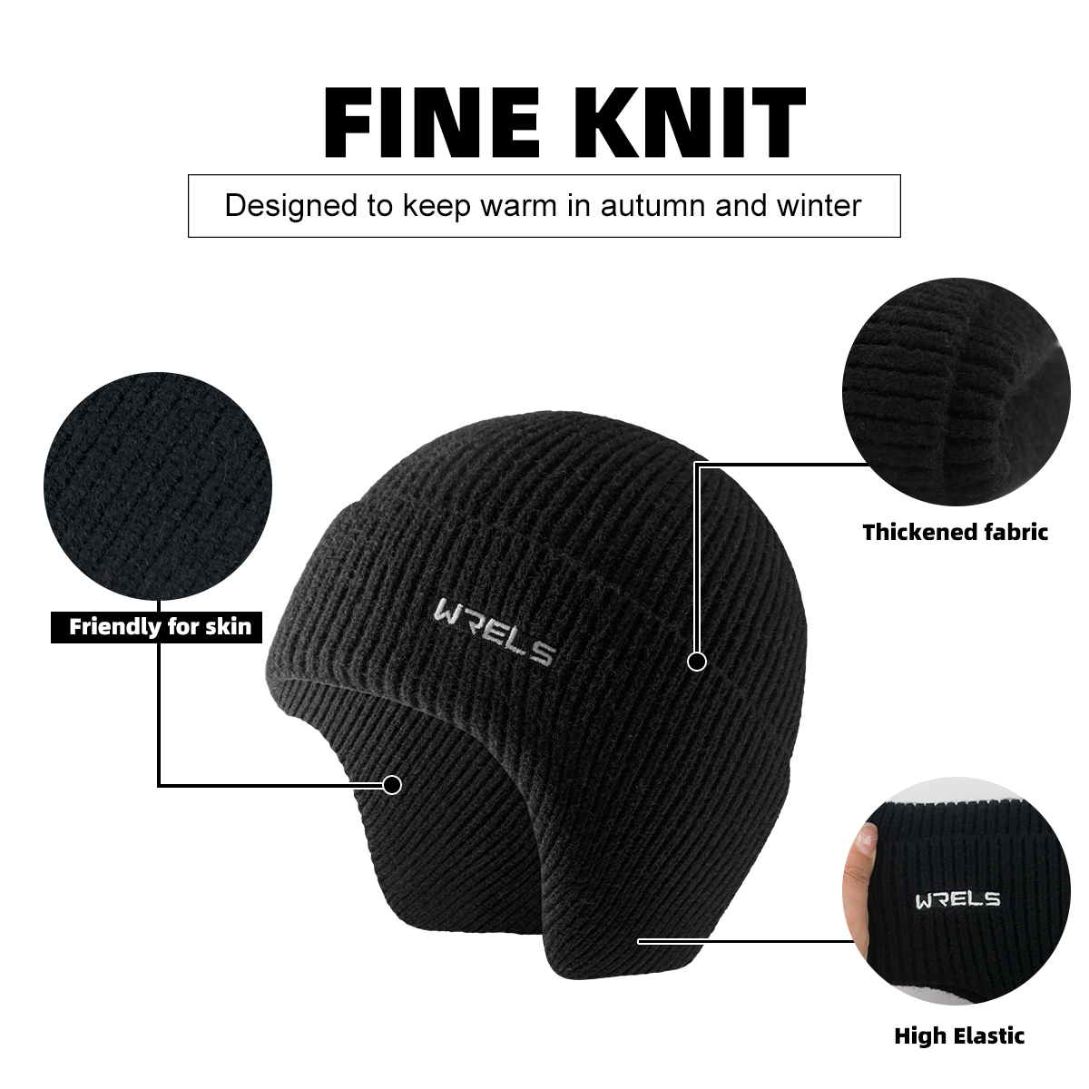 WRELS Winter Helmet Liner Earm - Skull Cap Helmet Liner 评论和价格