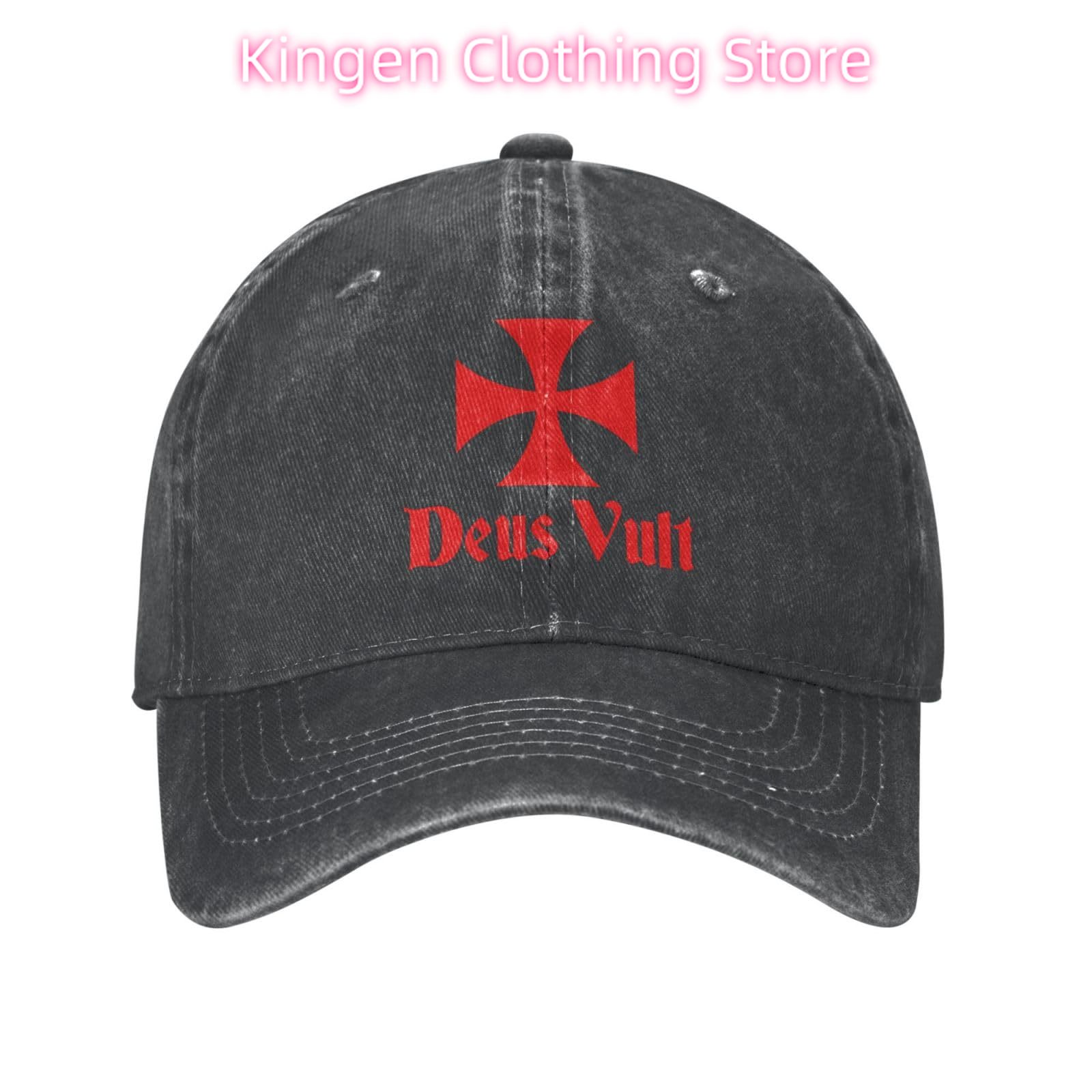 Deus Vult Knights Templar Cros - Golf Cap Dad 评论和价格