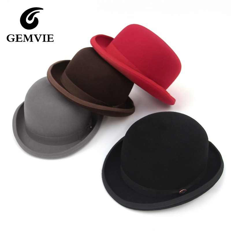 GEMVIE 100% Wool Felt Derby Ha - Fedora Hat Wool 评论和价格