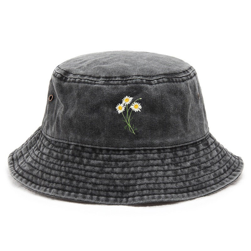 Customize Flower Cotton Washed - Bucket Hat Cotton 评论和价格